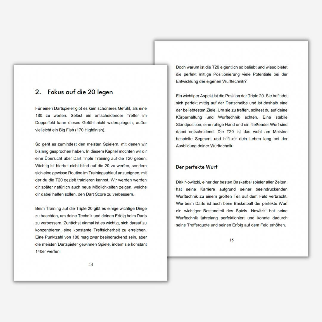 Darts Buch: Dart Training Teil 2 - Average Extreme [E-Book] - Image 3