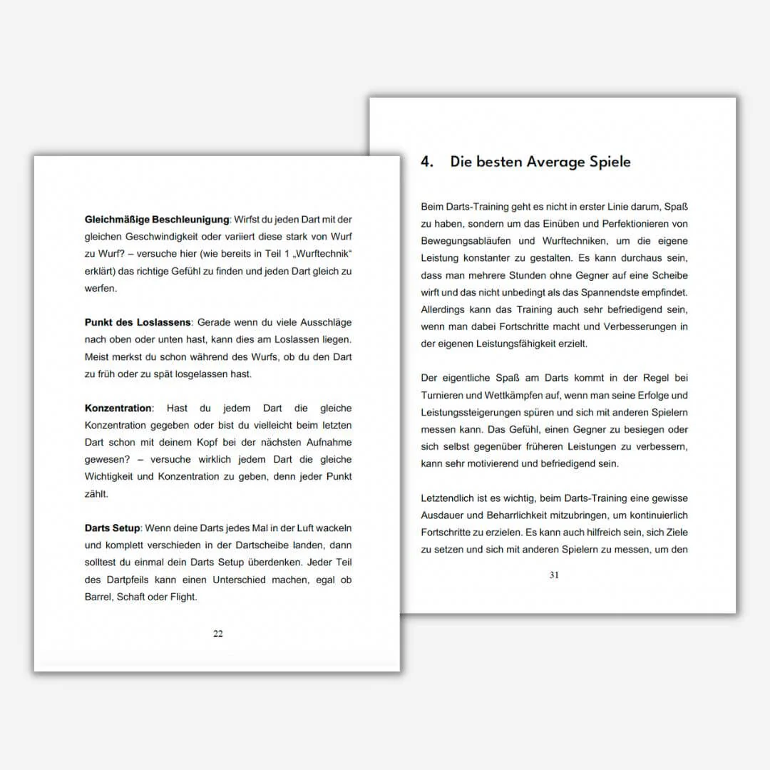 Darts Buch: Dart Training Teil 2 - Average Extreme [E-Book] - Image 4