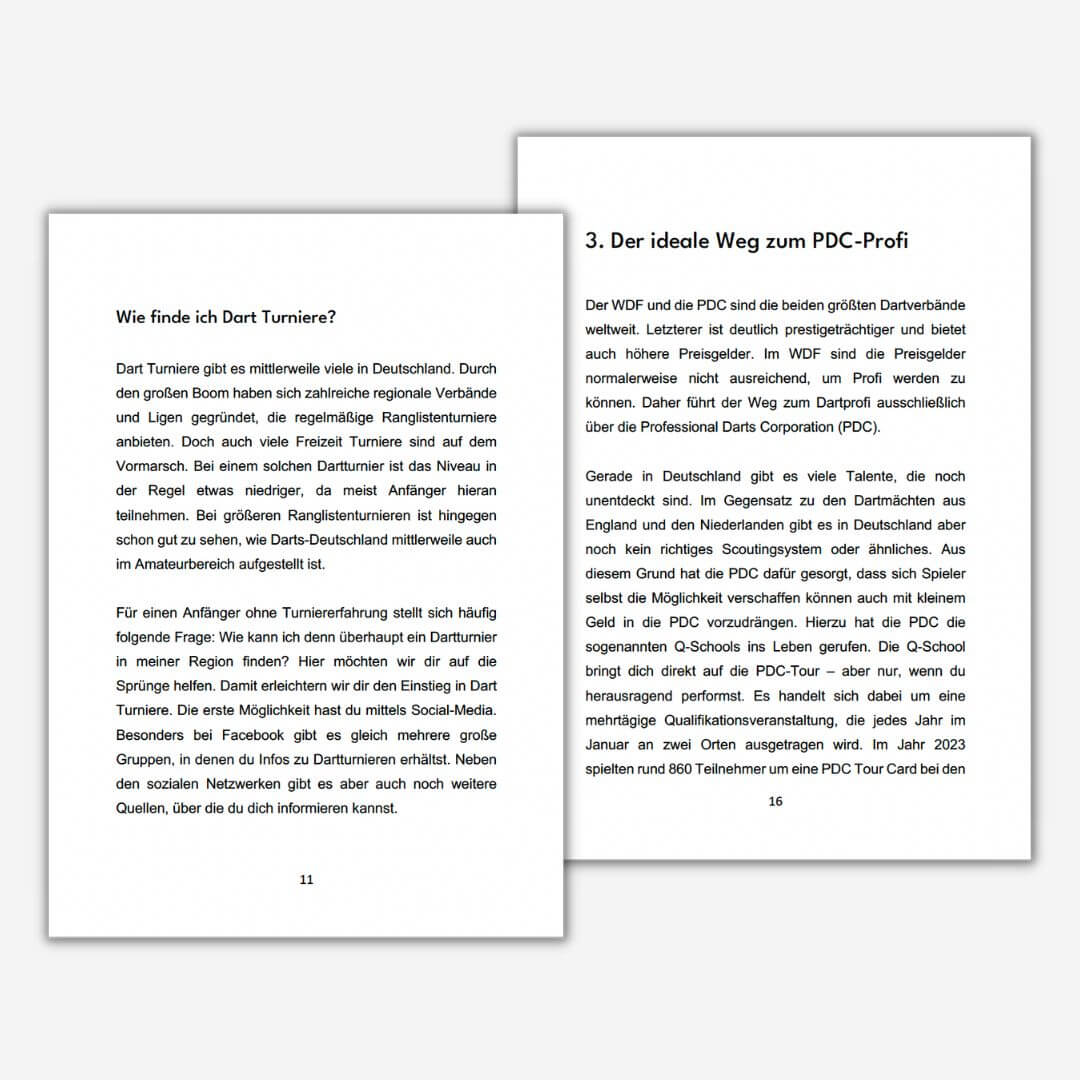 Darts Buch: Dart Training Teil 5 - Profi werden [E-Book] - Image 3