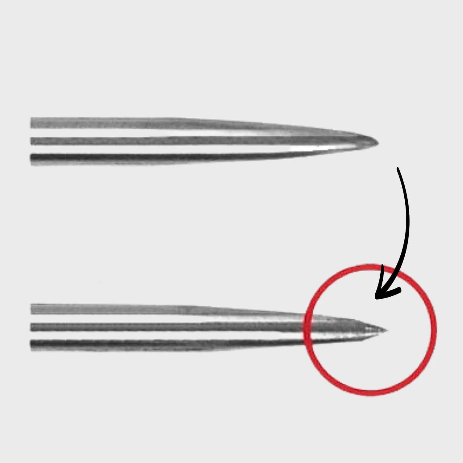 Darts Schleifstein rund - Dart Sharpener zum Dartspitzen schleifen - Image 3