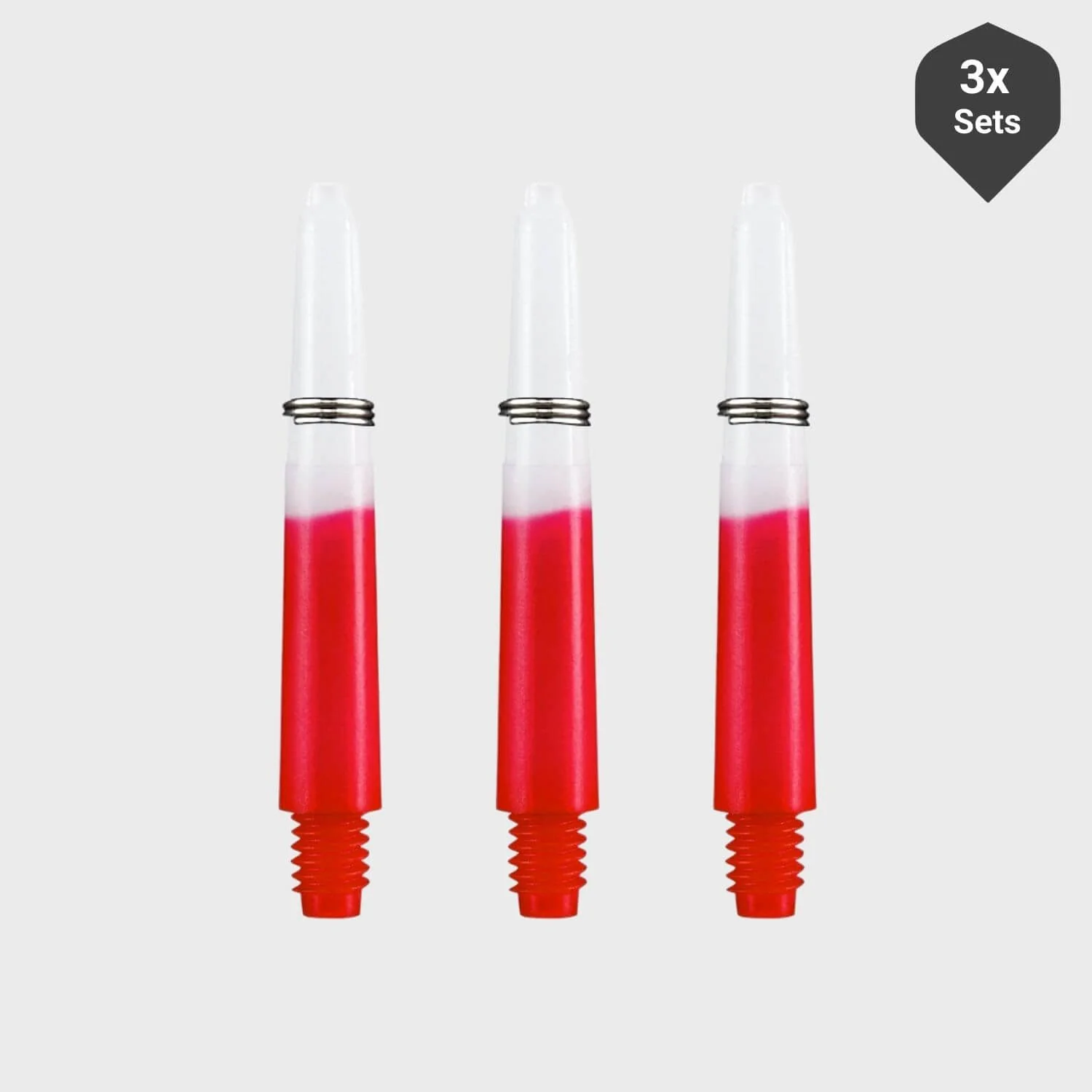 Kunststoff Dart Schäfte Zweifarbig (3 Sets) - Image 4