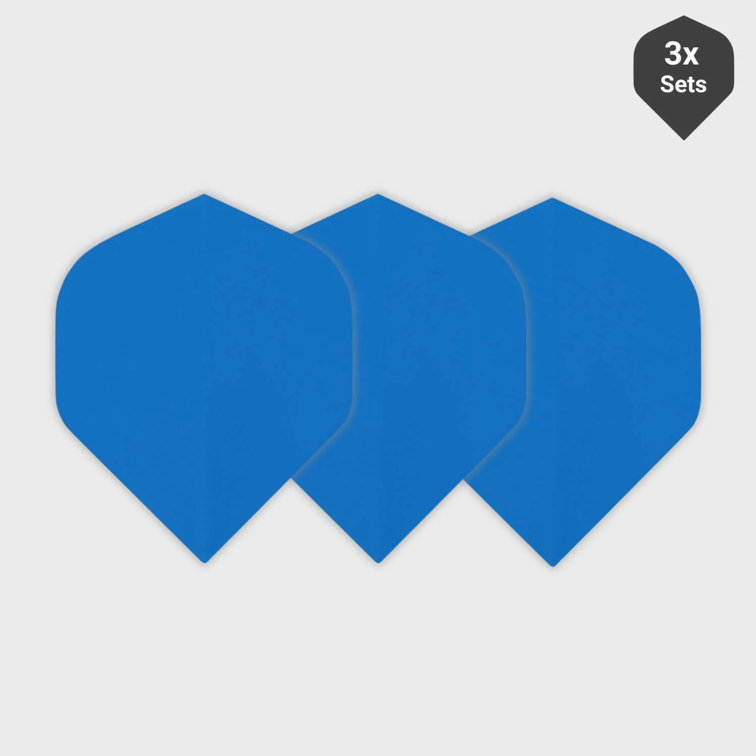 Standard Dart Flights Einfarbig (3 Sets) - Image 5