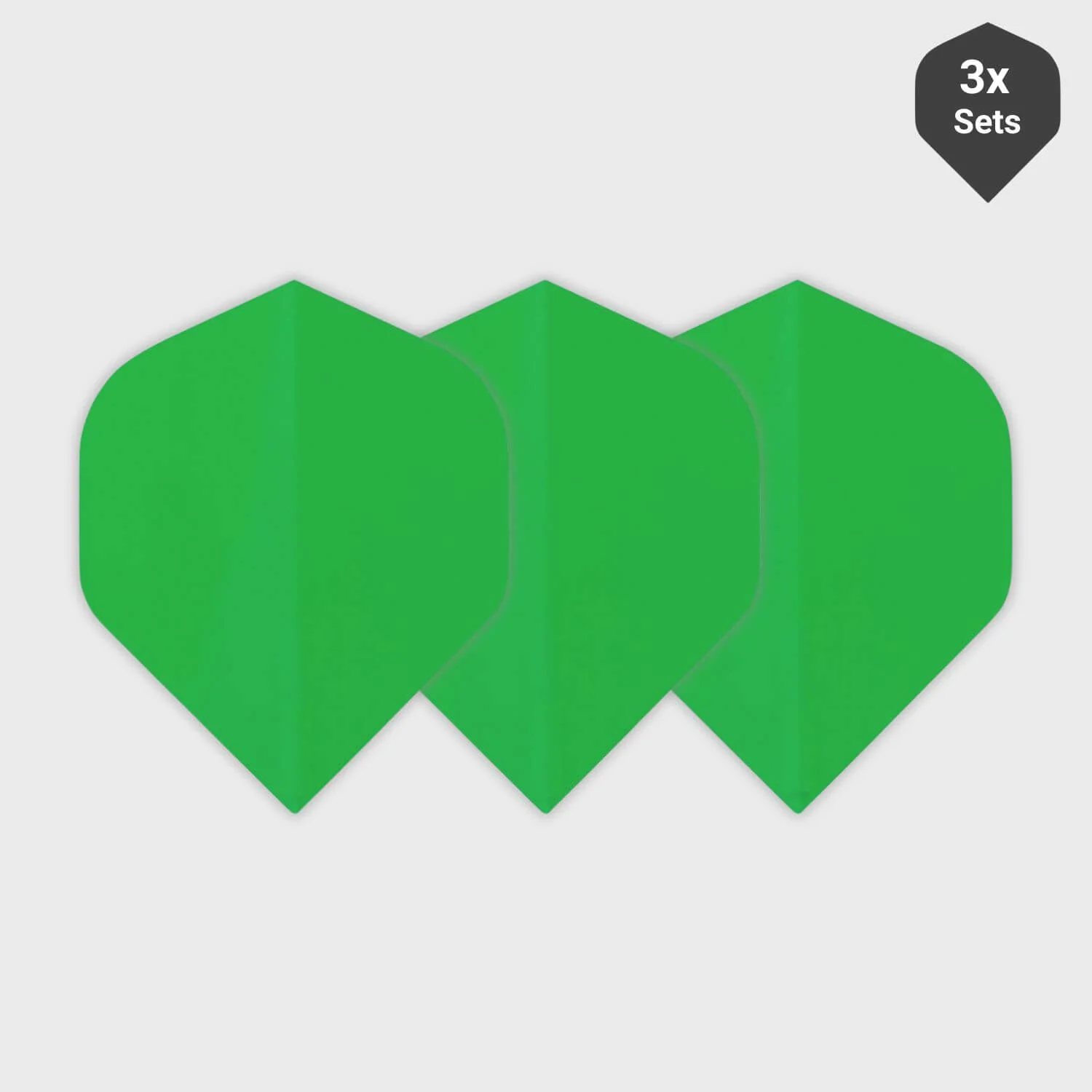 Standard Dart Flights Einfarbig (3 Sets) - Image 6